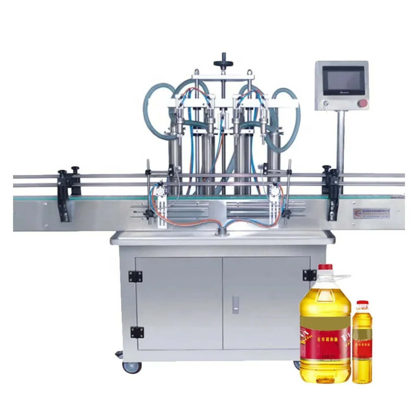 Professional 4-Head Automatic PET Bottle Filling & Capping Machine System