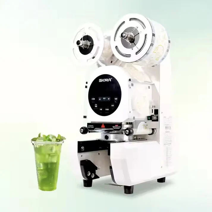 Fully Automatic High-Speed Cup Sealing Machine – Industrial Beverage Packaging