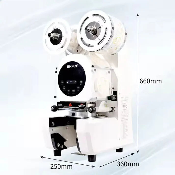 Fully Automatic High-Speed Cup Sealing Machine – Industrial Beverage Packaging