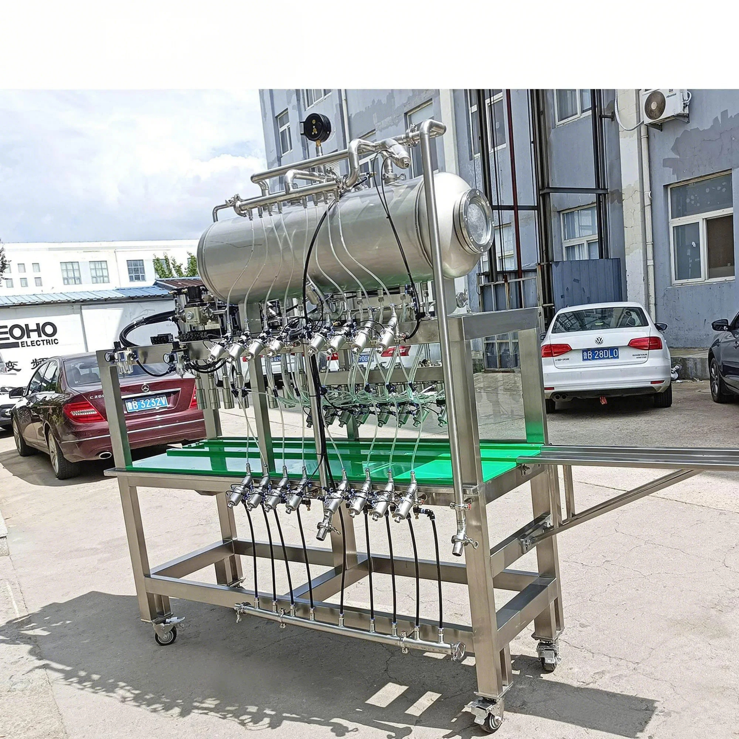 Professional Semi-Automatic Isobaric Beer & Kombucha Filling Machine System