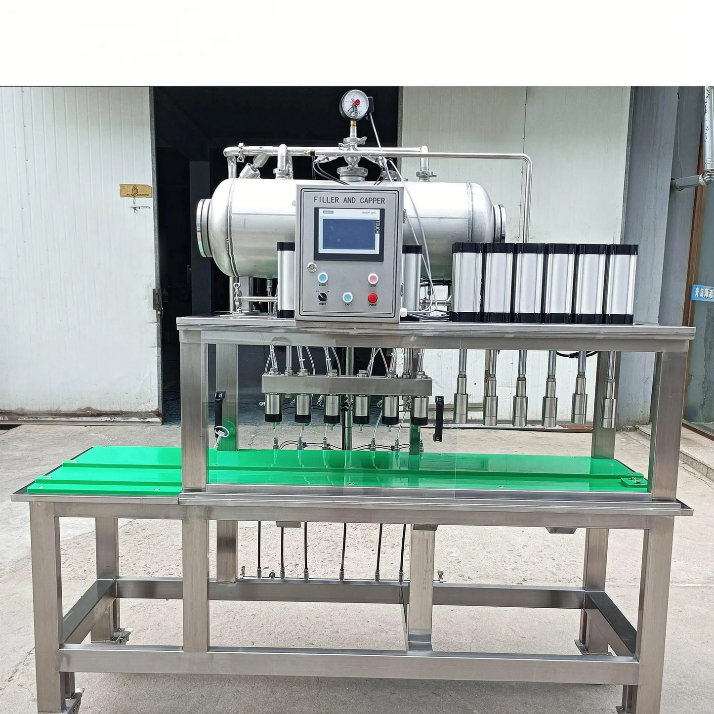 Professional Semi-Automatic Isobaric Beer & Kombucha Filling Machine System