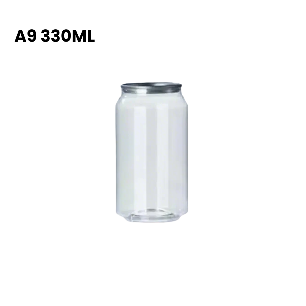 PET Plastic Jars BPA-Free – Stackable, Leak-Proof Containers Without any Easy-Open Lids (starting at 200PCs)