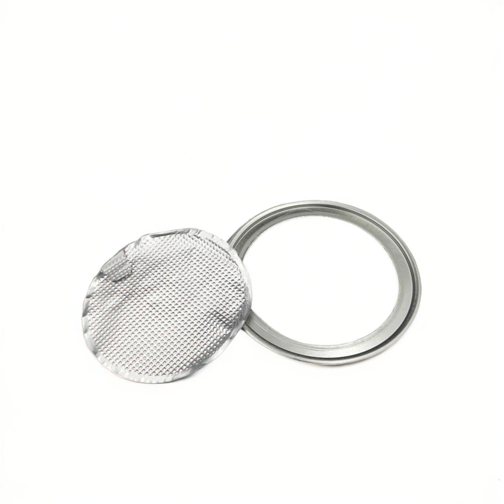 Premium Aluminum Foil Easy-Pull Lids – Closure for Beer, Soda, Cola & More (Only the foil lids alone 200PCs)