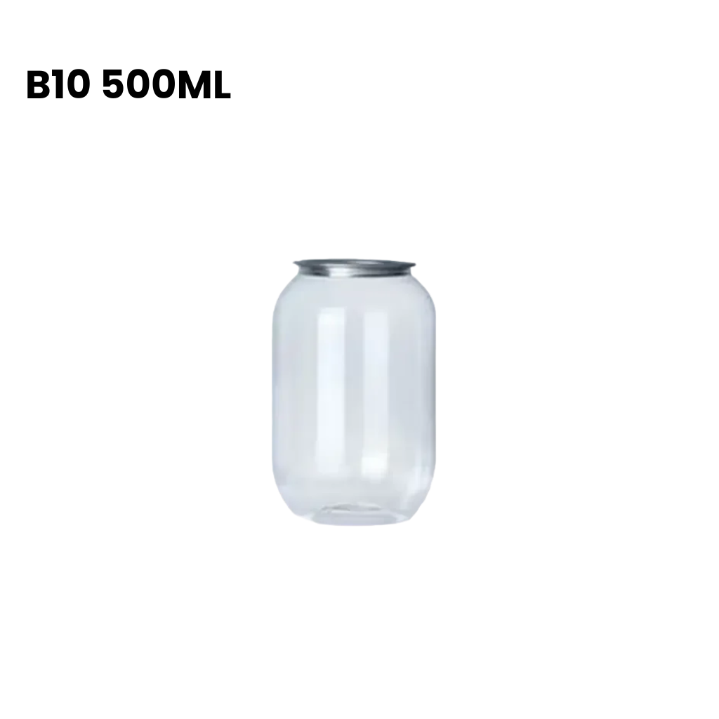 PET Plastic Jars BPA-Free – Stackable, Leak-Proof Containers Without any Easy-Open Lids (starting at 200PCs)