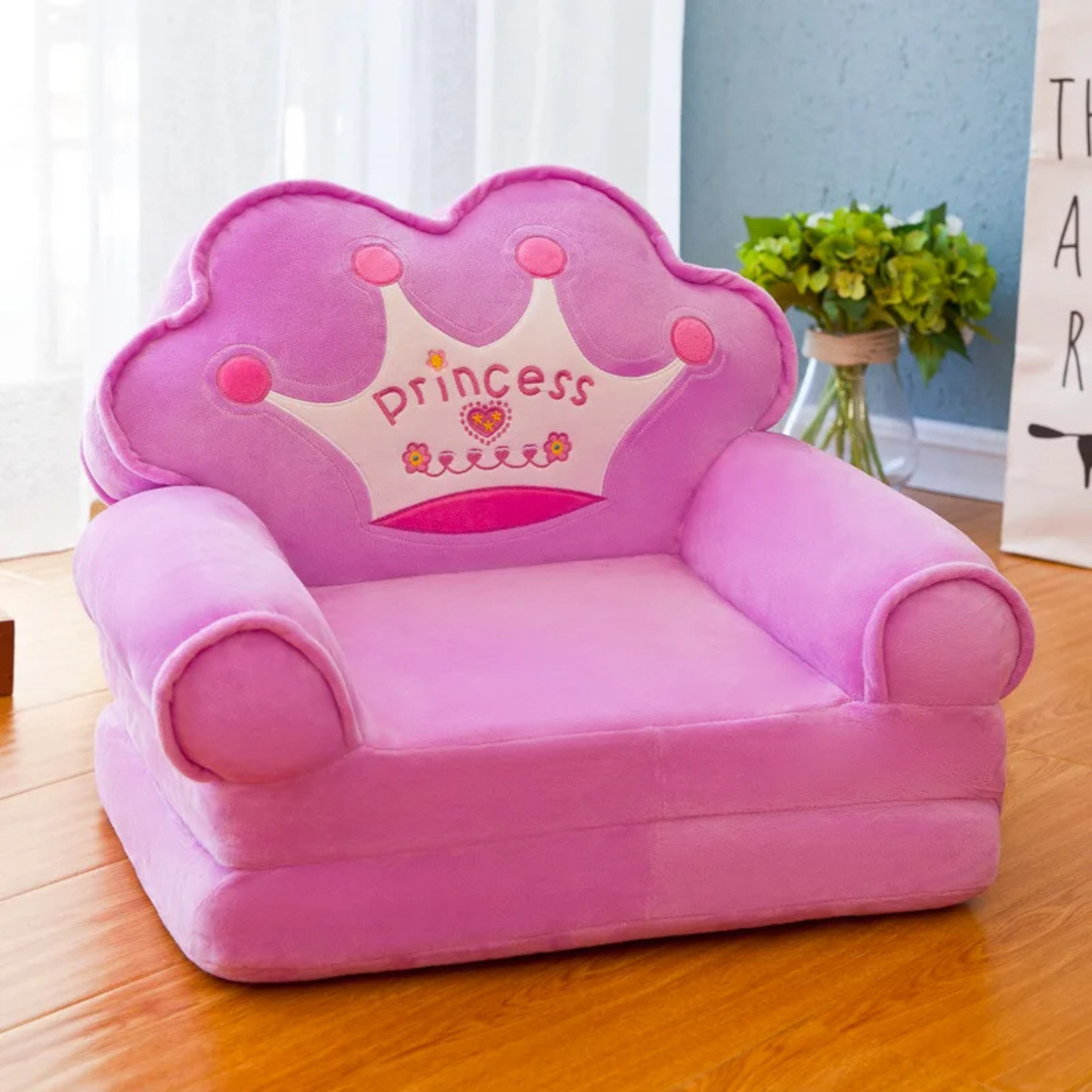Premium Plush Learning Sofa Chair for Toddlers - Child Development Seating Solution