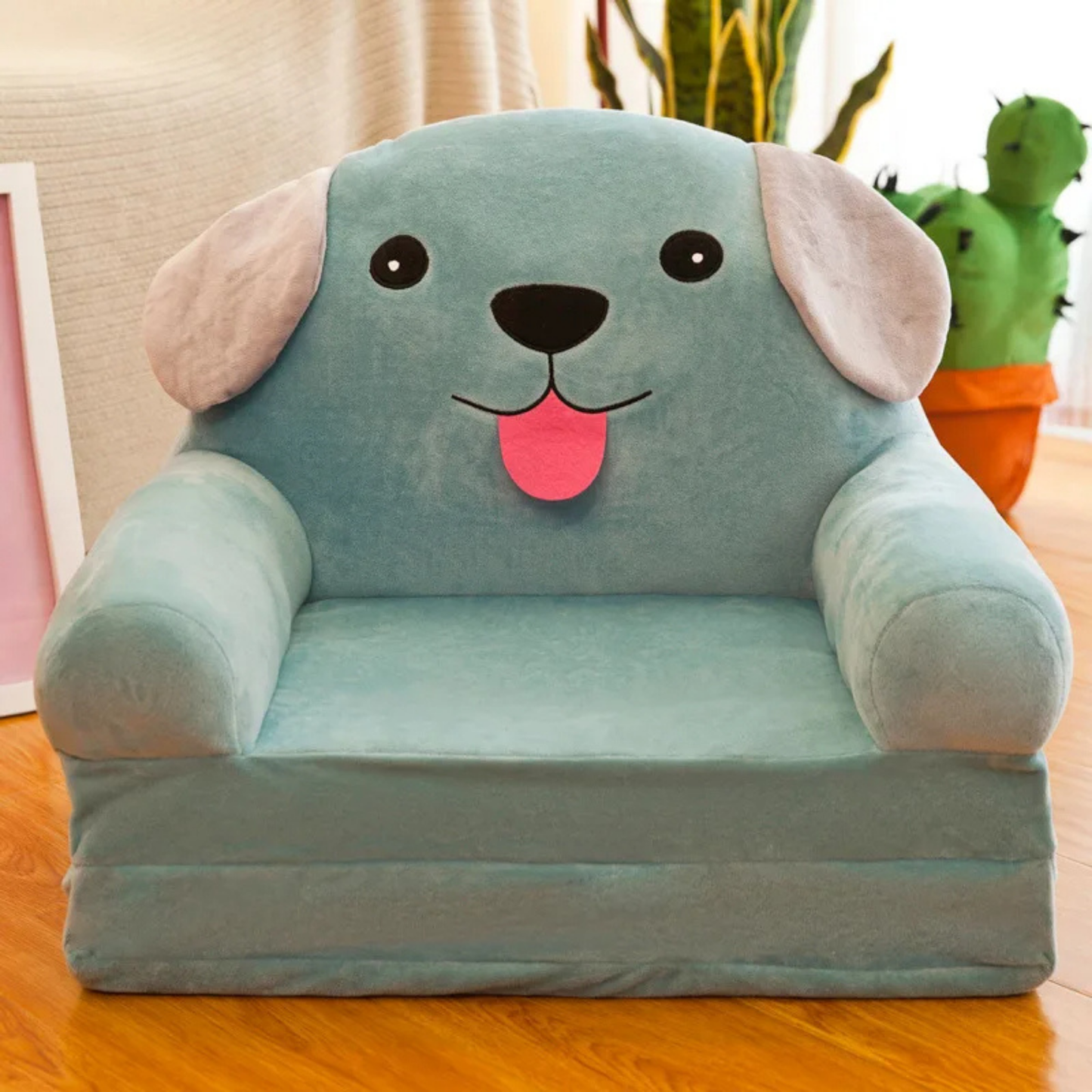 Premium Plush Learning Sofa Chair for Toddlers - Child Development Seating Solution