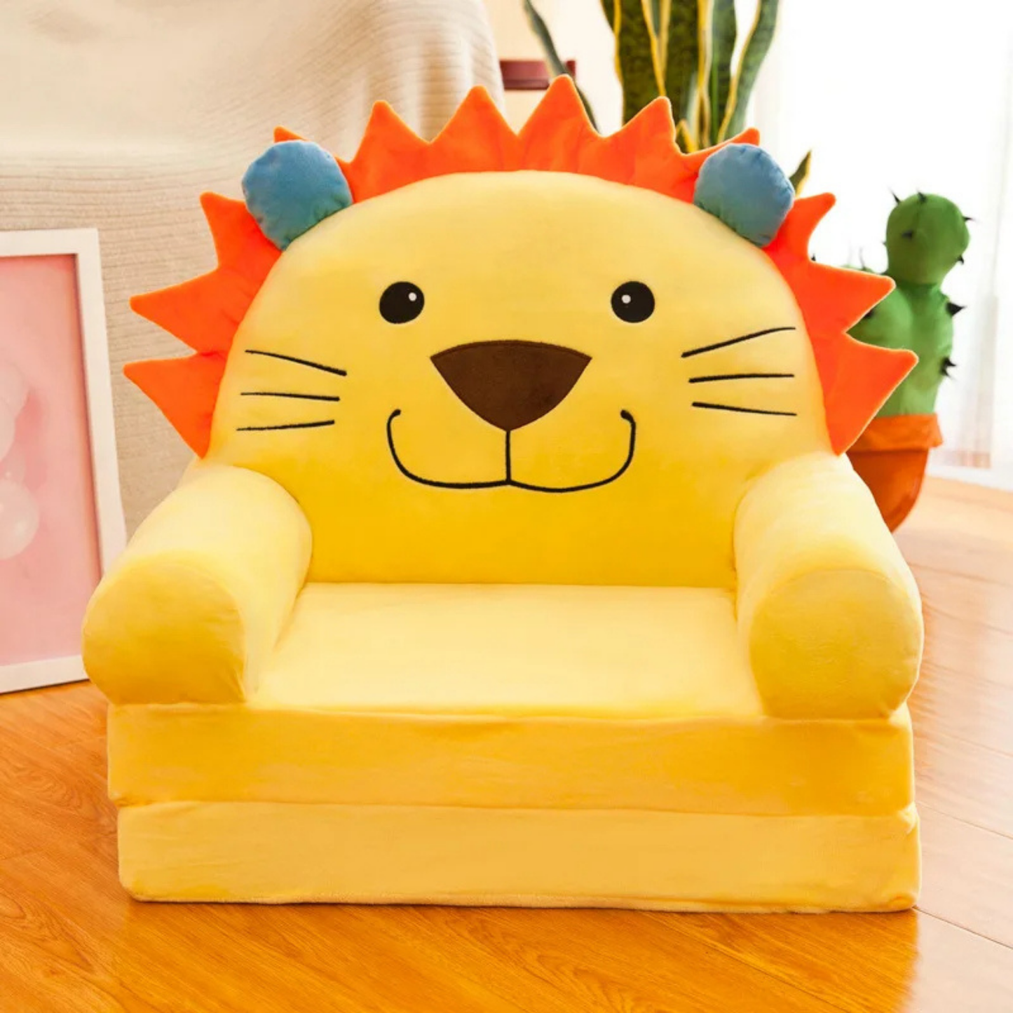 Premium Plush Learning Sofa Chair for Toddlers - Child Development Seating Solution
