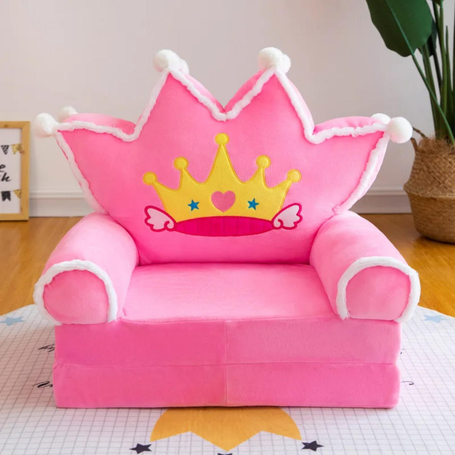 Premium Plush Learning Sofa Chair for Toddlers - Child Development Seating Solution