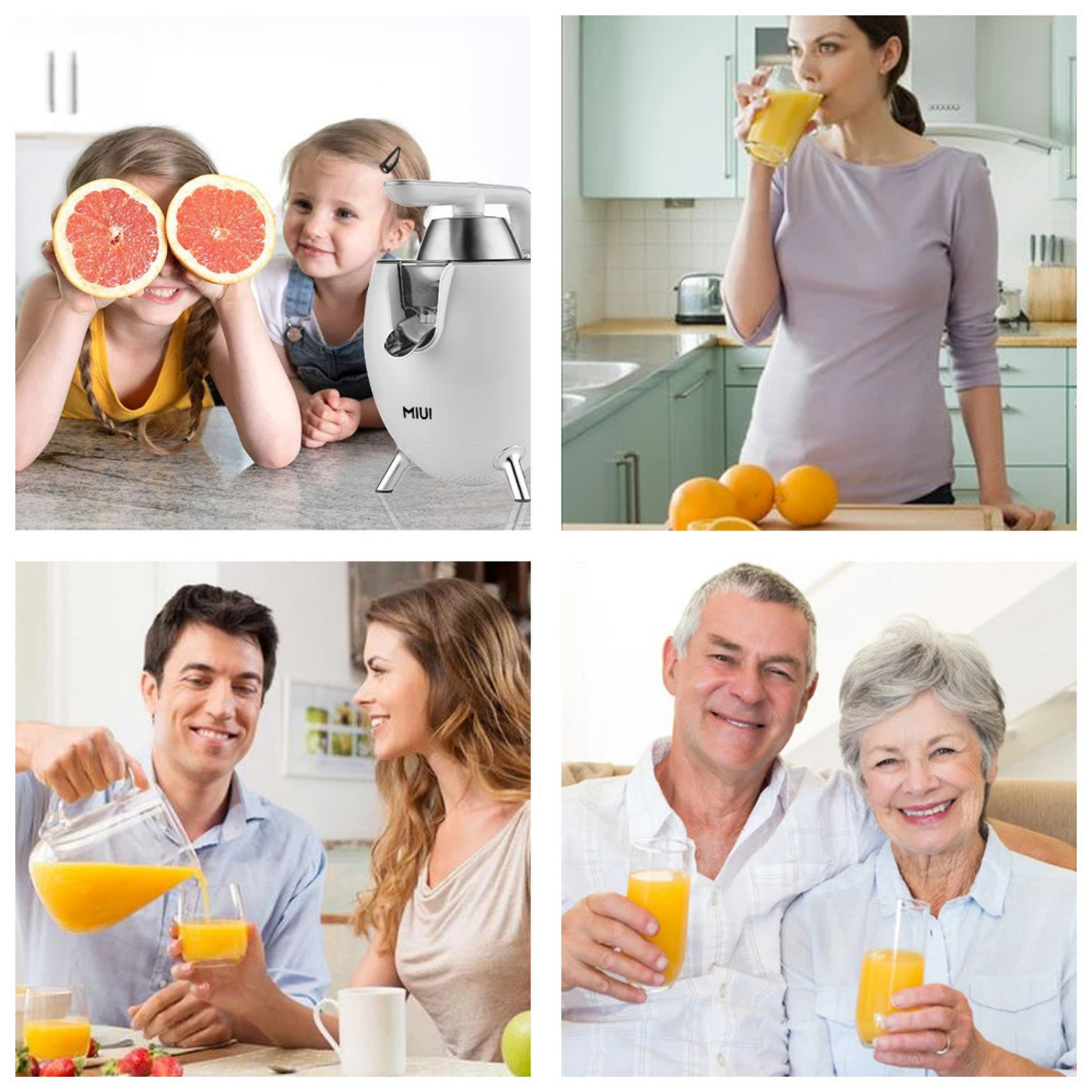Professional 850W Commercial Citrus Juicer Squeezer - High Capacity Juice Press