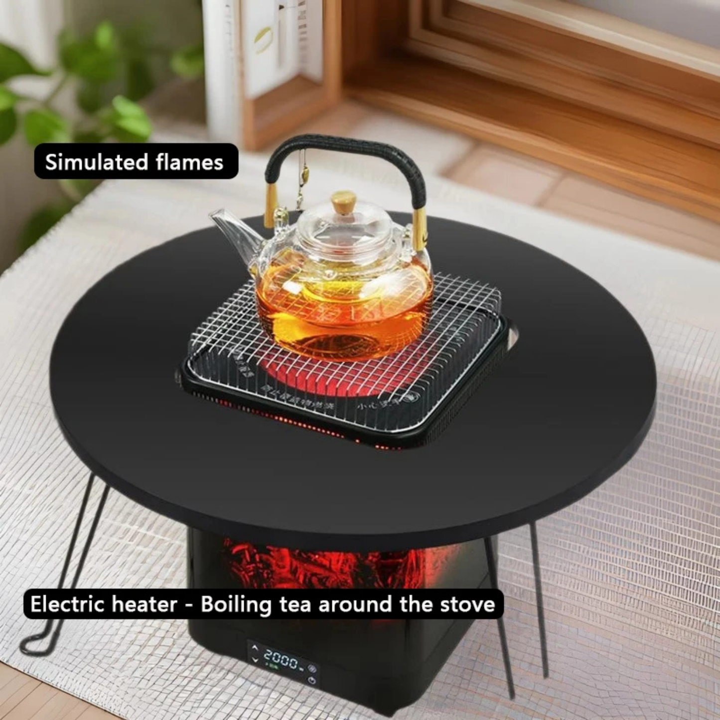 2000W Energy-Saving Infrared Heater - Efficient Home Heating Solution