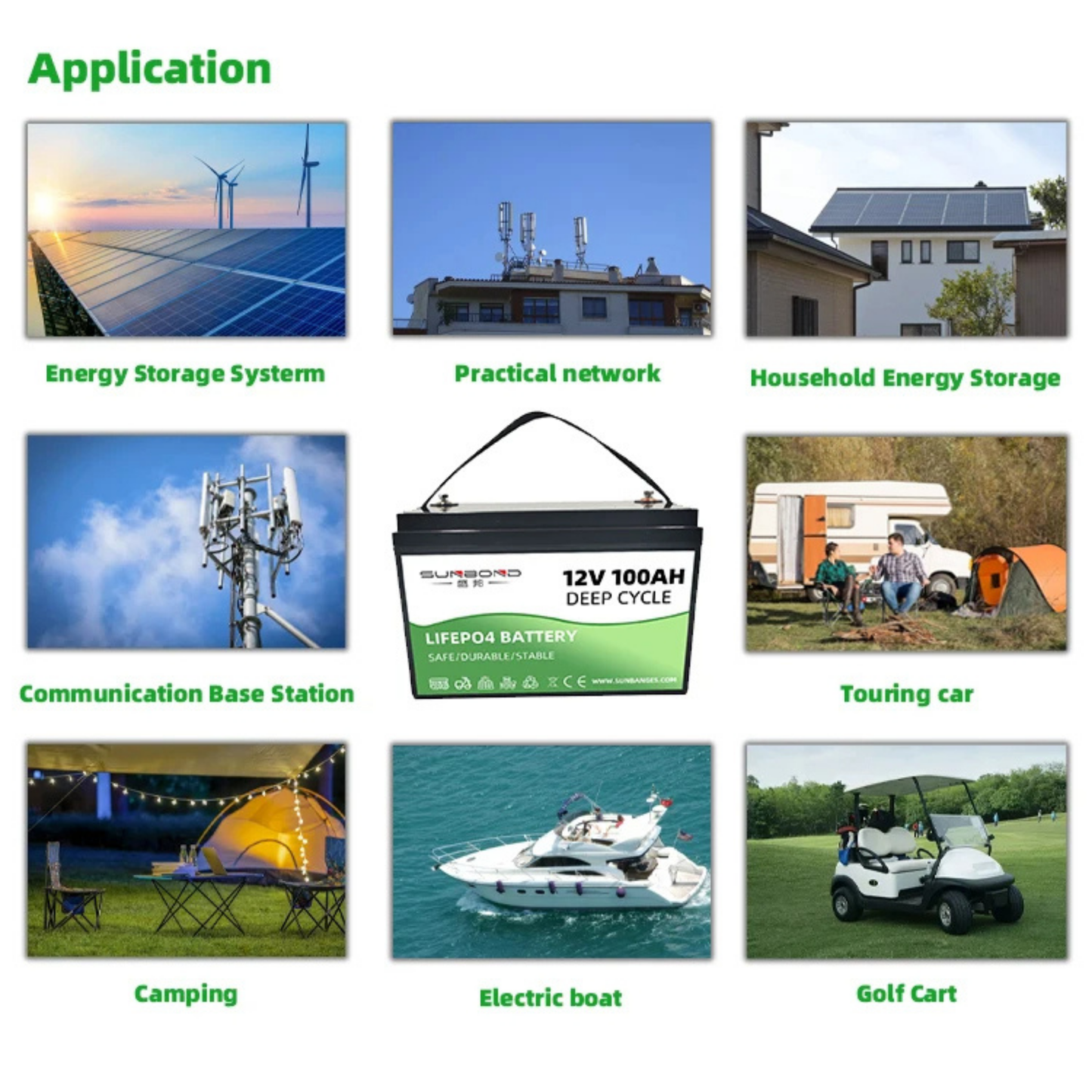 6000-Cycle LiFePO4 Energy Storage Battery - 300Ah Solar Power Solution