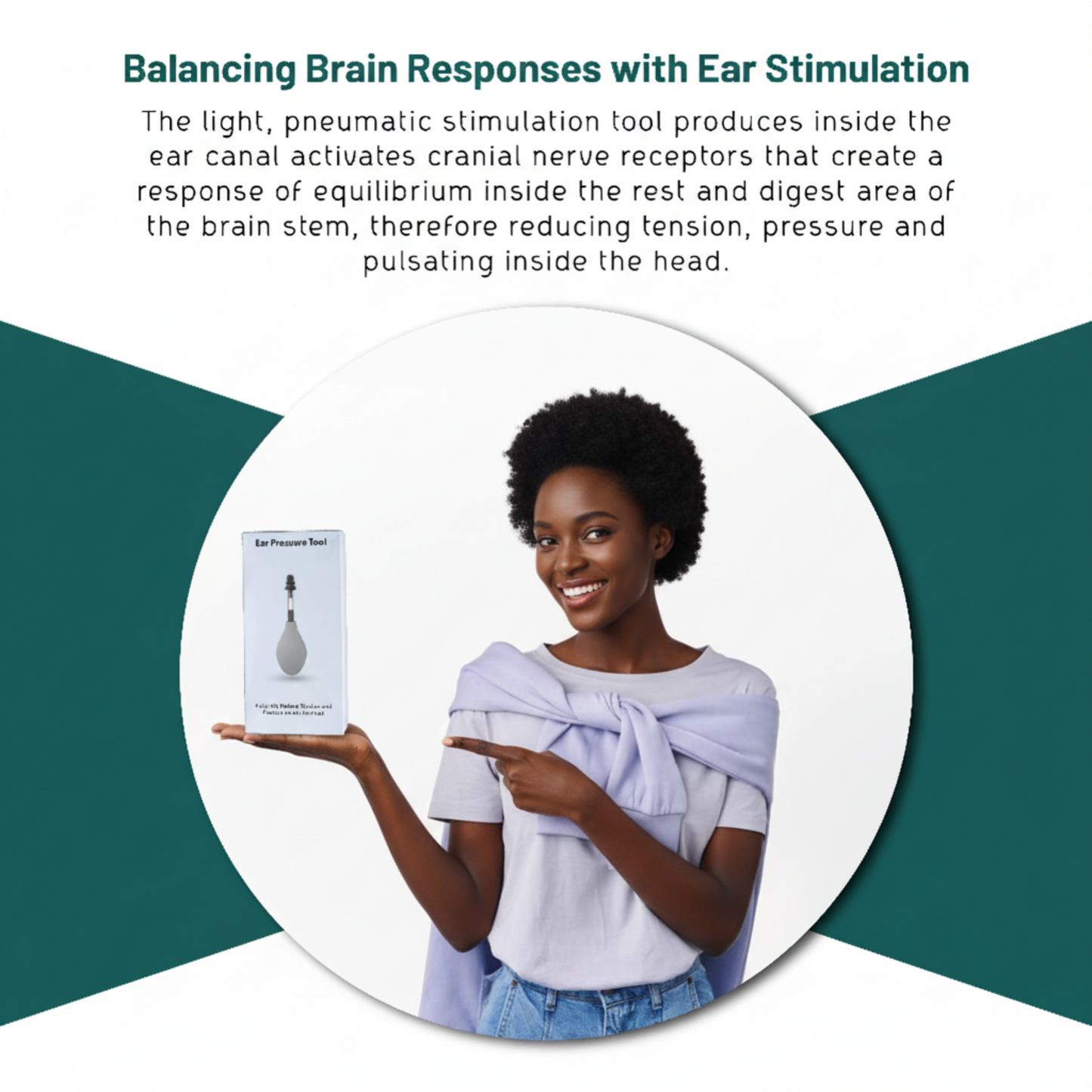 Natural Headache & Migraine Relief: Inner Ear Pressure Stimulation Technology