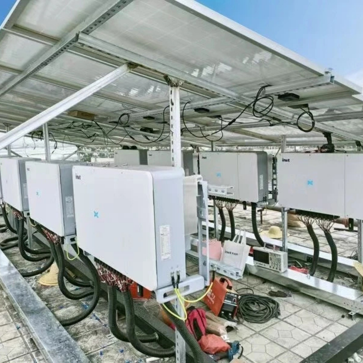 Invt 51.2V Wall-Mounted LiFePO4 Battery 100AH Solar Energy Storage System