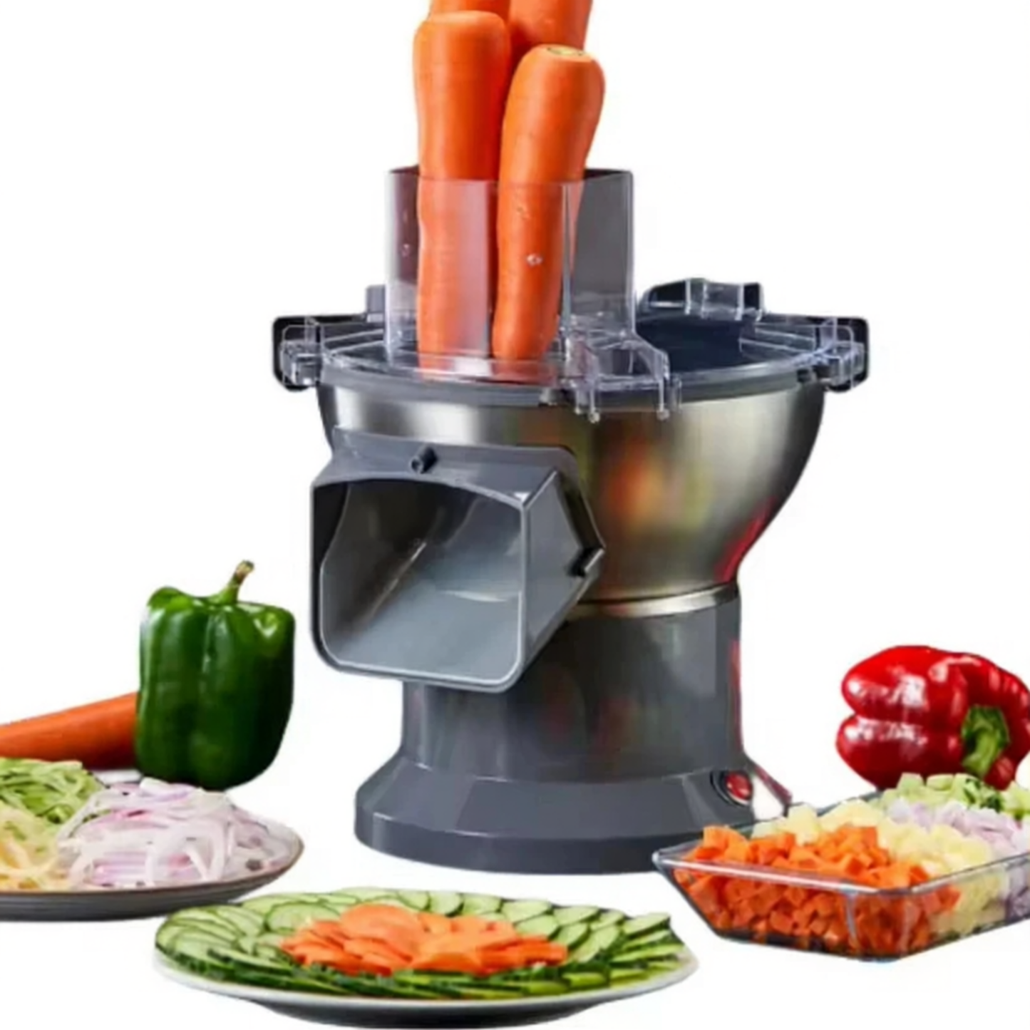 Professional Industrial Vegetable Processing Machine - Cabbage Potato Onion Cutter