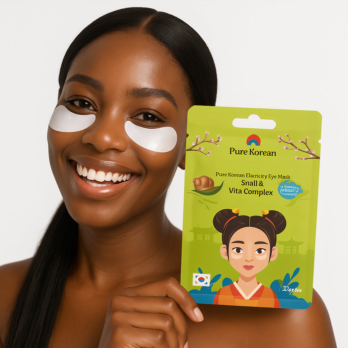 Pure Korean Elasticity Eye Mask 30 ml (Snail & Vita Complex)