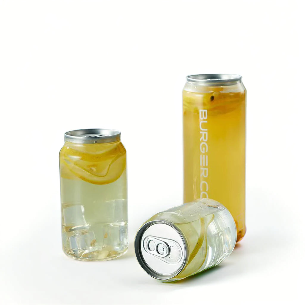 PET Plastic Jar with Easy-Open Aluminum Lid – BPA-Free, Leak-Proof Packaging Solution for Beverages & Drinks (200pcs)