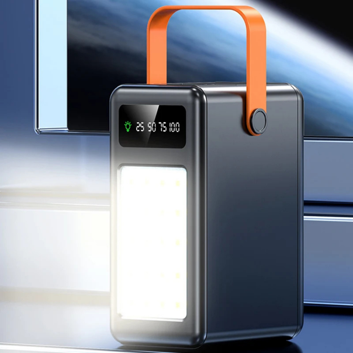 Emergency 100000mAh Power Bank Station - Digital Display LED Screen