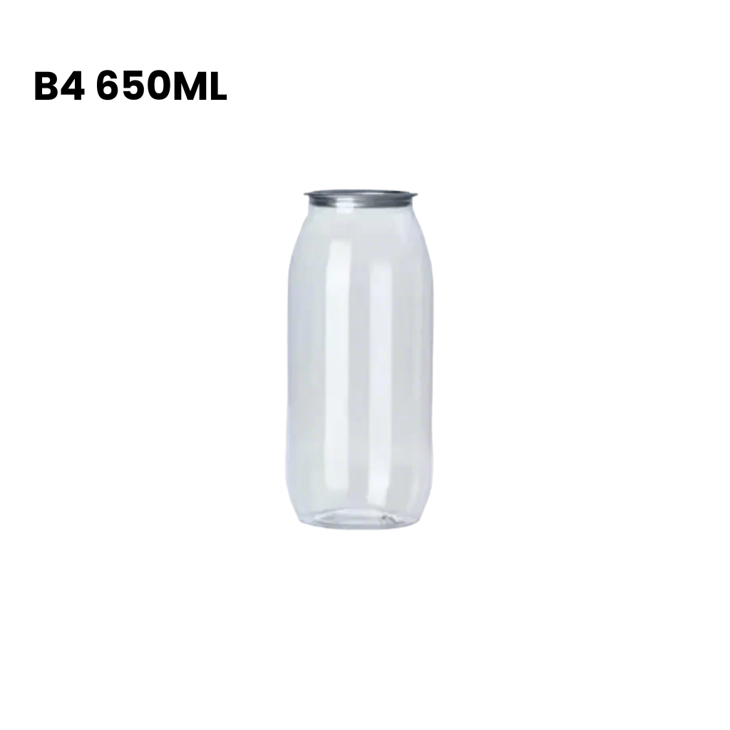 PET Plastic Jars BPA-Free – Stackable, Leak-Proof Containers Without any Easy-Open Lids (starting at 200PCs)