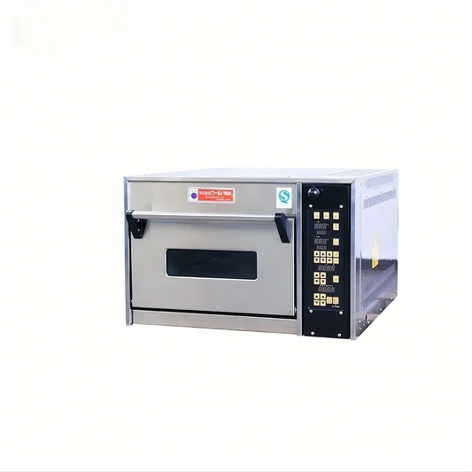 Professional Single-Deck Commercial Pizza Oven - Custom Gas/Electric Bakery Equipment Solution