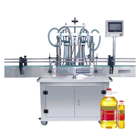 Professional 4-Head Automatic PET Bottle Filling & Capping Machine System