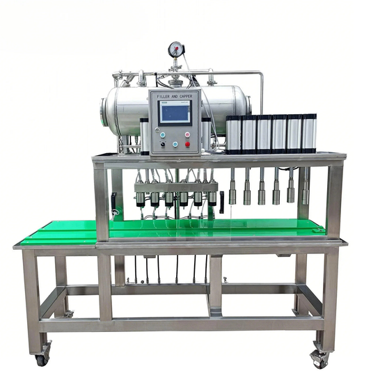 Professional Semi-Automatic Isobaric Beer & Kombucha Filling Machine System