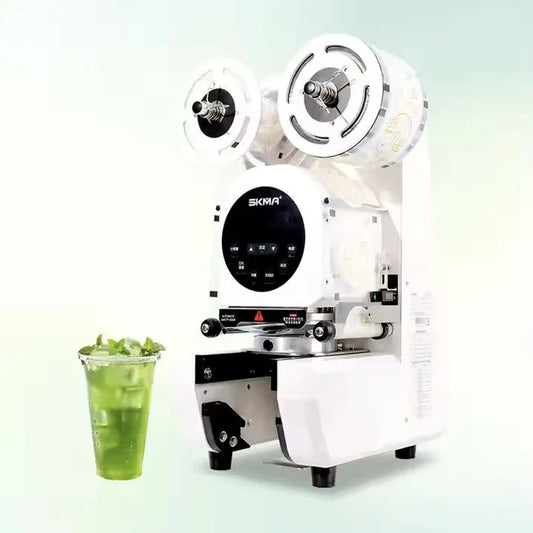Fully Automatic High-Speed Cup Sealing Machine – Industrial Beverage Packaging