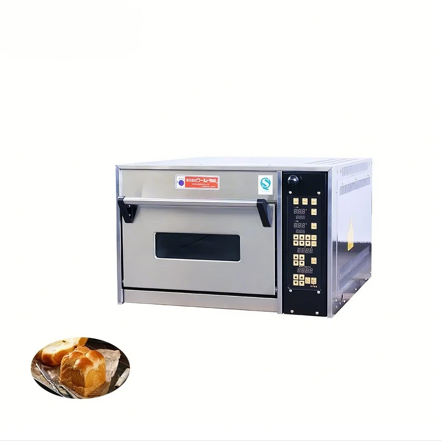 Professional Single-Deck Commercial Pizza Oven - Custom Gas/Electric Bakery Equipment Solution