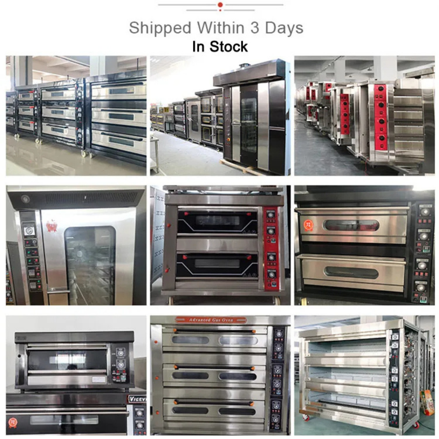 Professional 3-Deck 9-Tray Electric Bakery Oven - Commercial Bread & Pastry System
