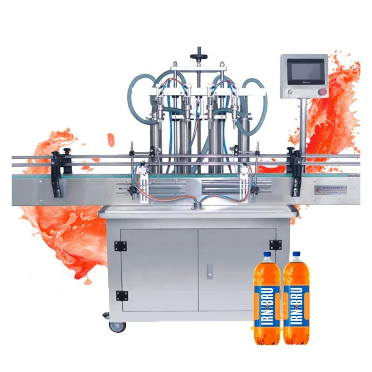 Professional 4-Head Automatic PET Bottle Filling & Capping Machine System