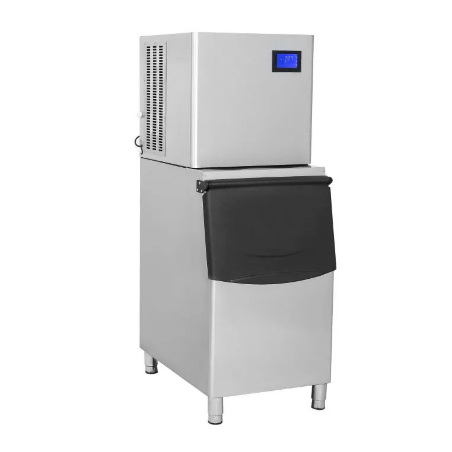 350kg/day Commercial Ice Maker Machine - Square Cube Production 110-240V 940W