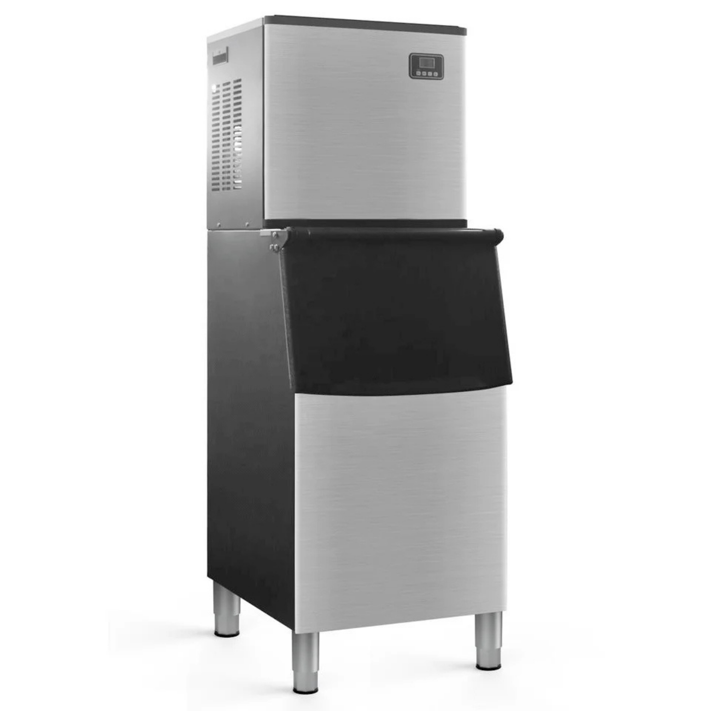 350kg/day Commercial Ice Maker Machine - Square Cube Production 110-240V 940W