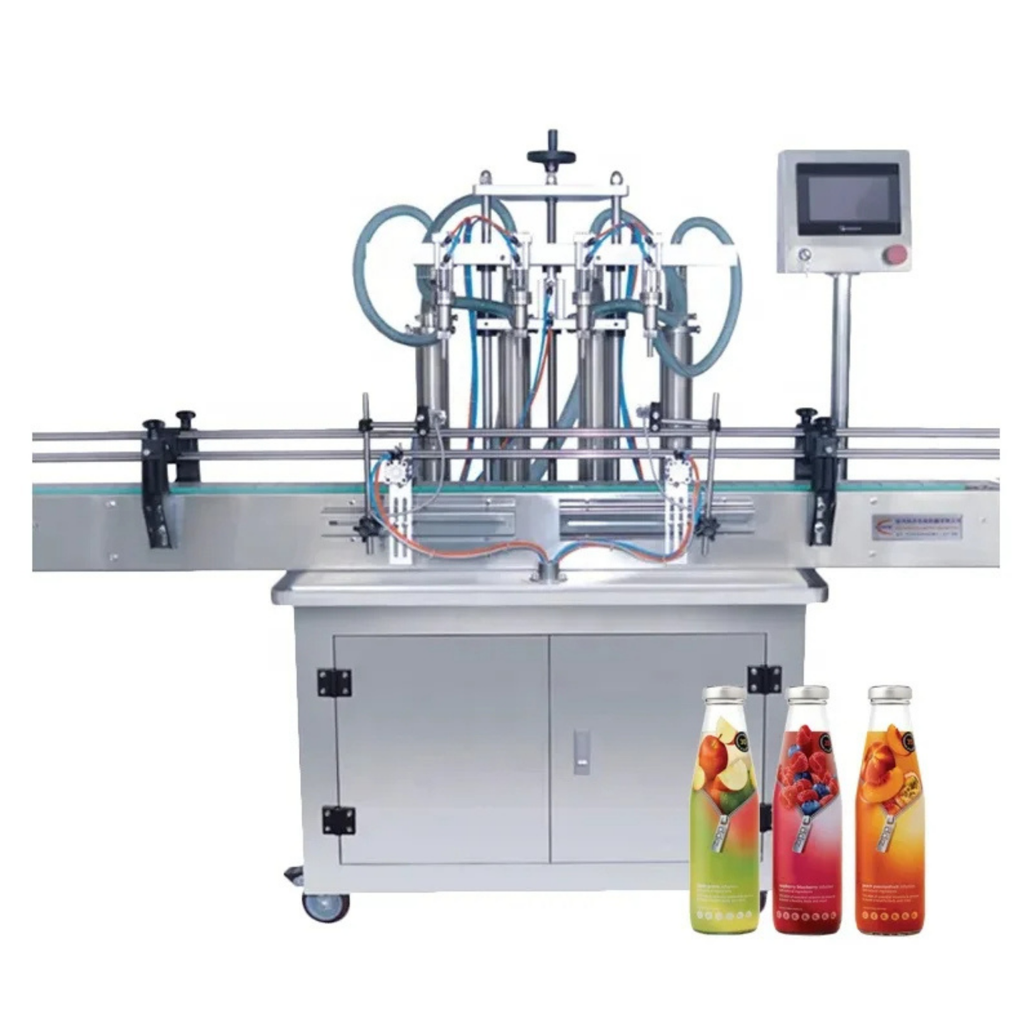 Professional 4-Head Automatic PET Bottle Filling & Capping Machine System