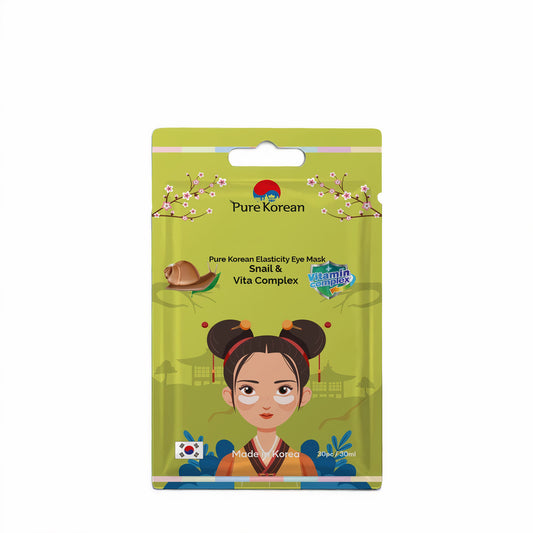 Pure Korean Elasticity Eye Mask 30 ml (Snail & Vita Complex)
