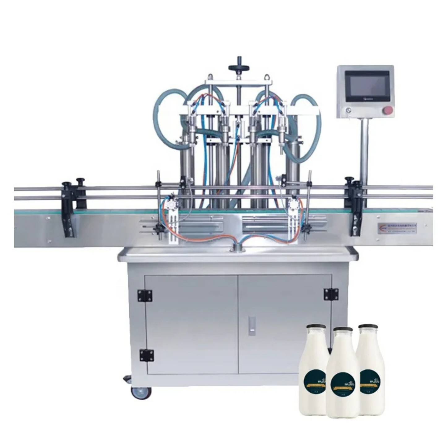 Professional 4-Head Automatic PET Bottle Filling & Capping Machine System