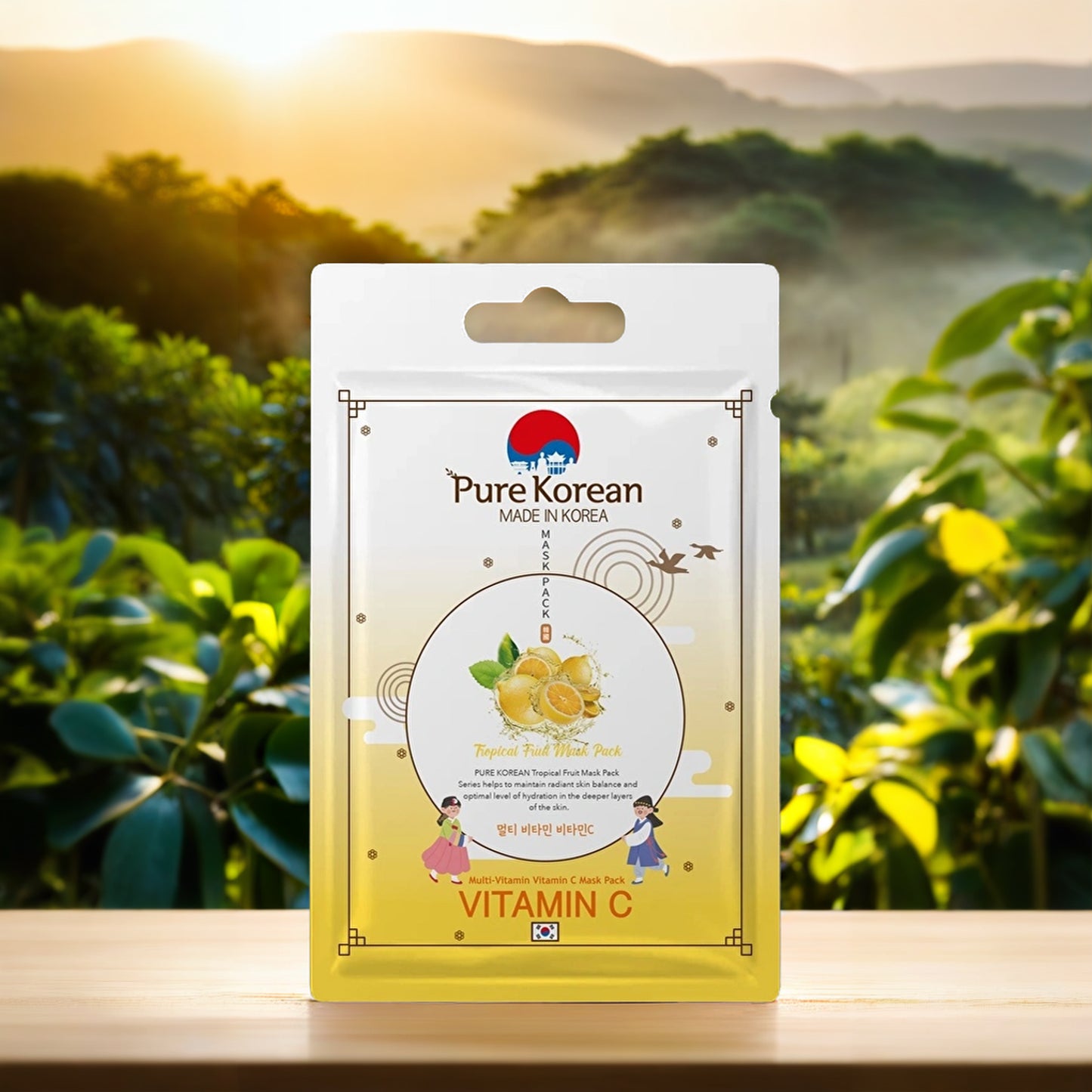 Pure Korean Multi-Vitamin C Face Mask