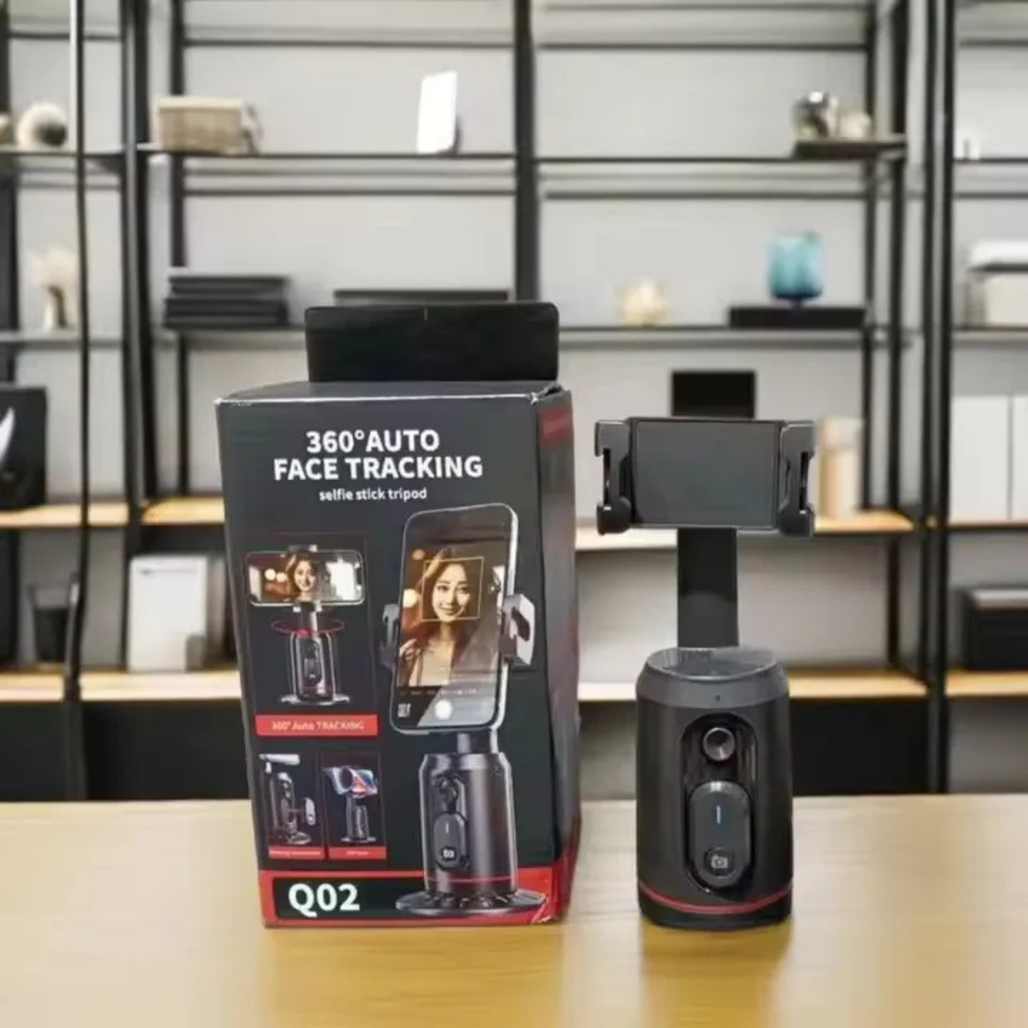 360° Smart AI Auto-Tracking Gimbal for Vloggers & Live Streamers