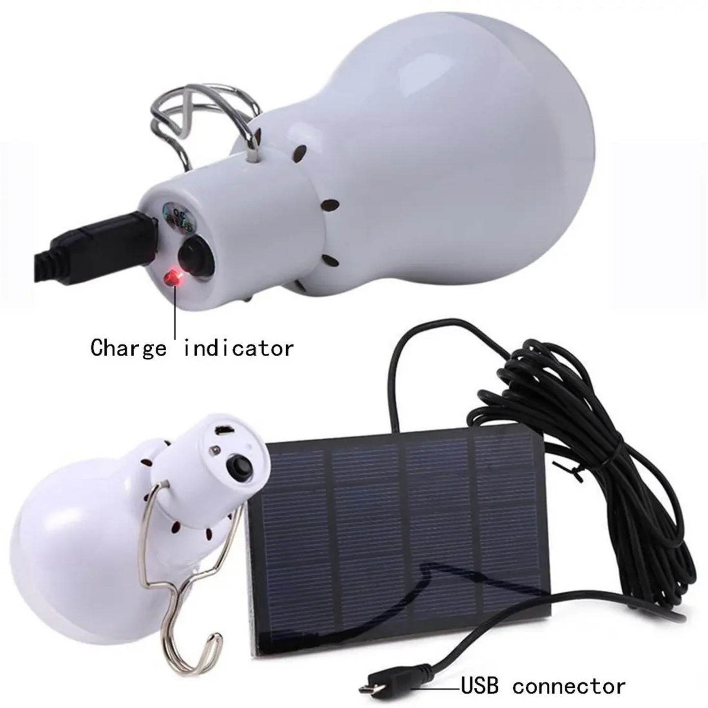 Professional Solar LED Bulb Light - Waterproof Outdoor Illumination System