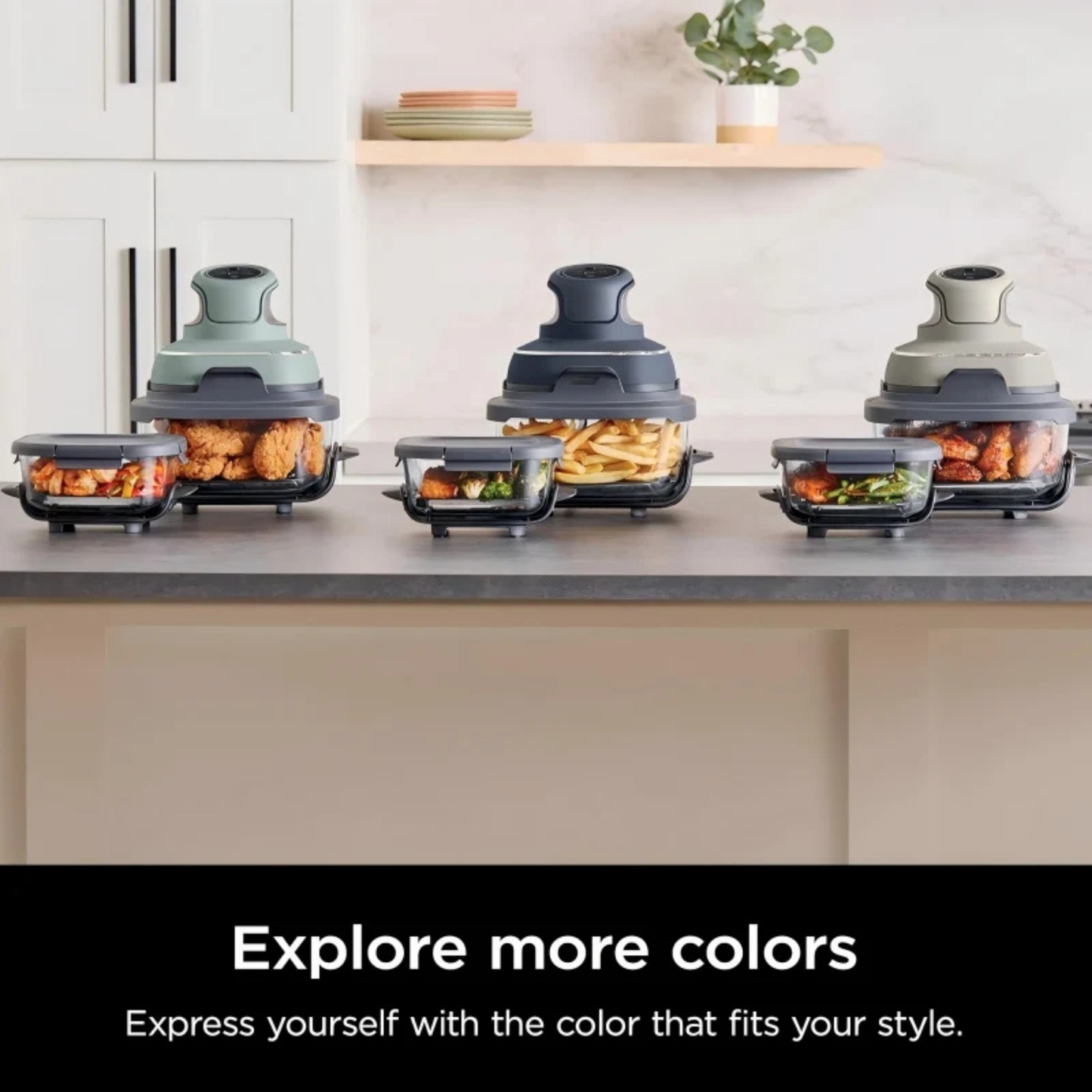 Professional 4-in-1 High-Quality Crispy Intelligent Fully Automatic Electric Air Fryer