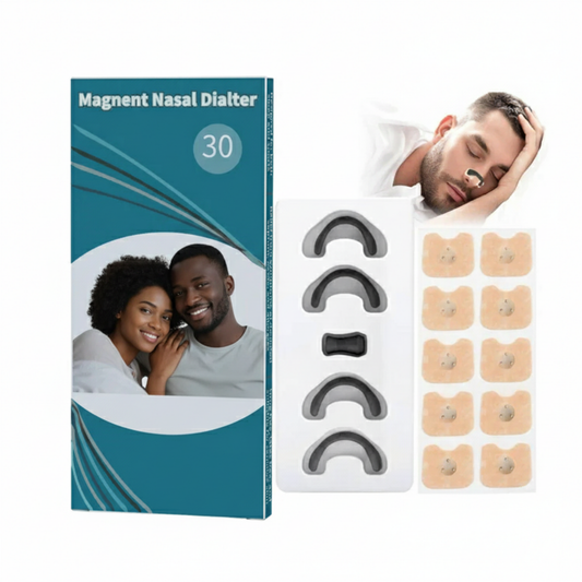 Magnetic External Nasal Dilator - Professional Anti-Snoring Solution for Sleep