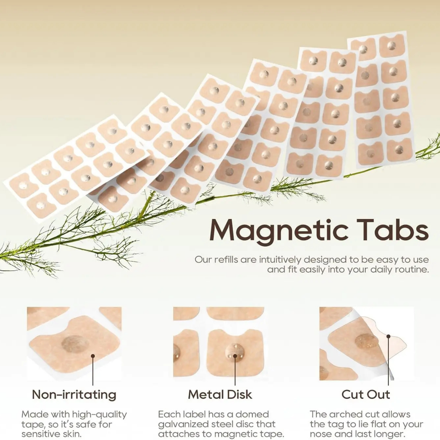 Magnetic External Nasal Dilator - Professional Anti-Snoring Solution for Sleep