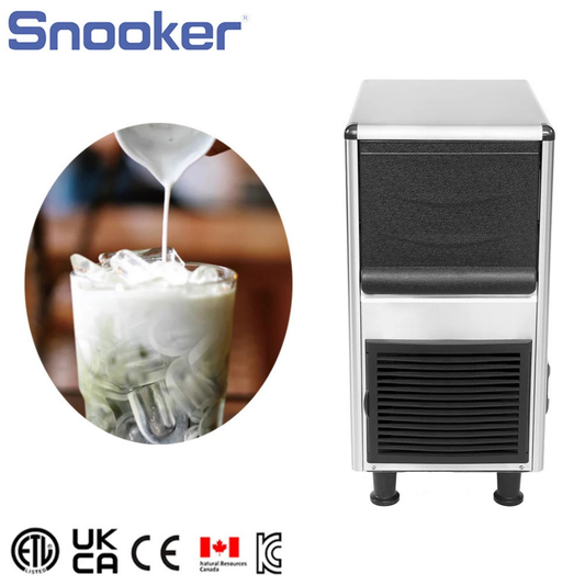 Commercial Bullet Ice Maker: 25-75kg Output for Restaurants & Bars