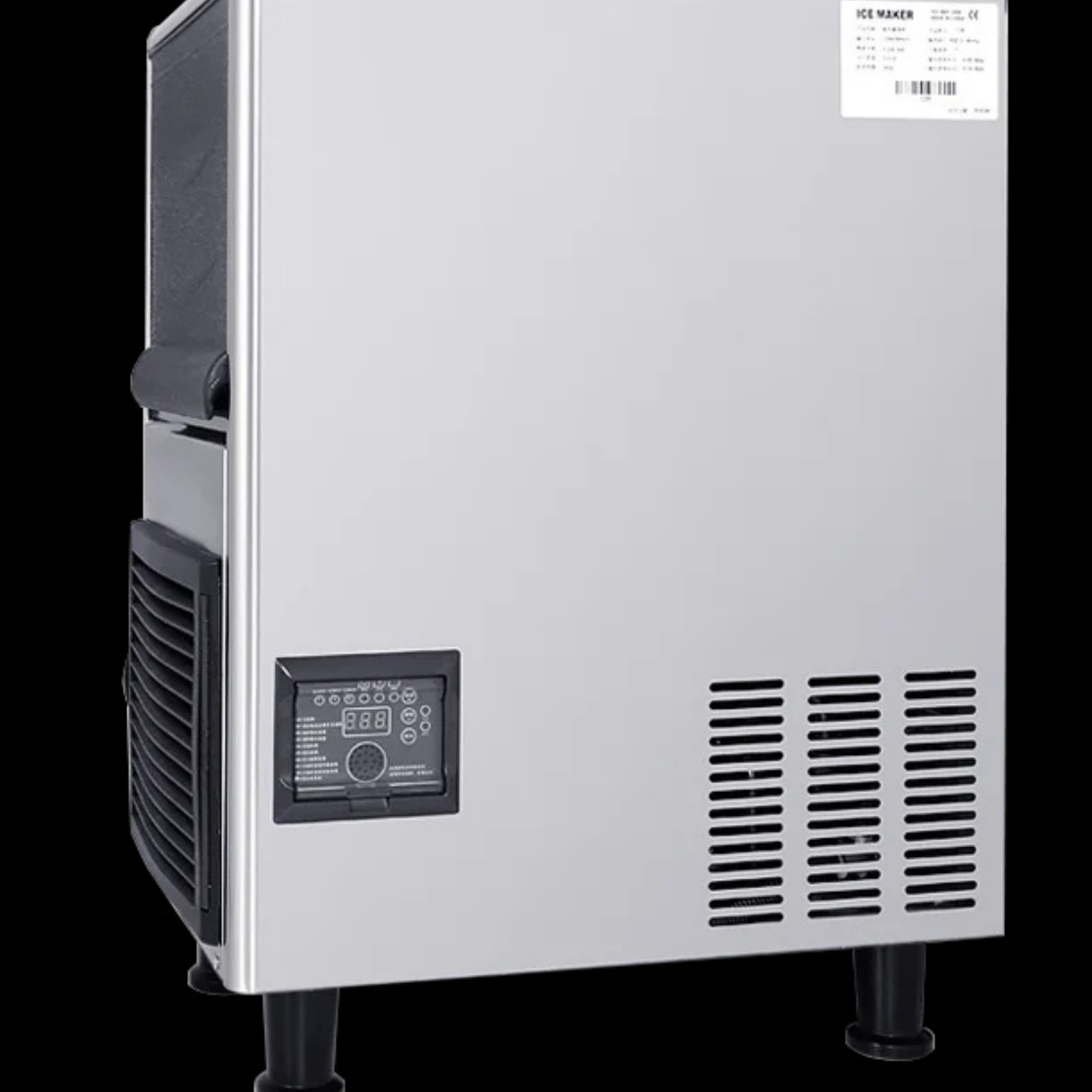 Commercial Bullet Ice Maker: 25-75kg Output for Restaurants & Bars