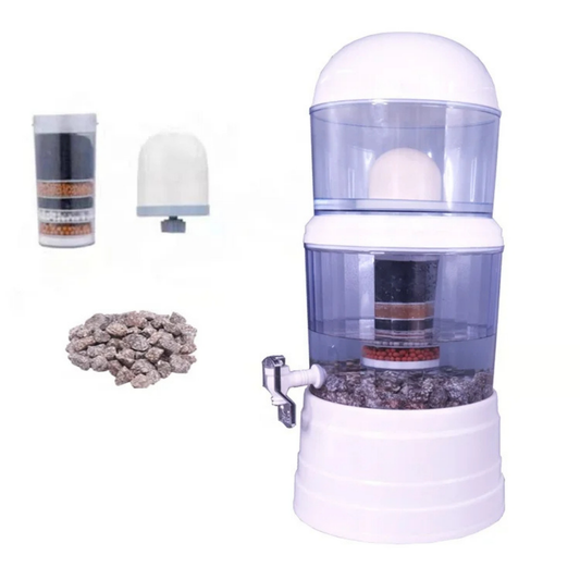 Professional 5-8 Stage Ceramic Gravity 14L Water Filter Purifier