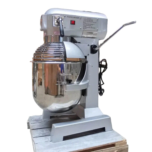 Commercial Spiral Dough Mixer - 10L/20L/30L Capacity Industrial Bakery Equipment
