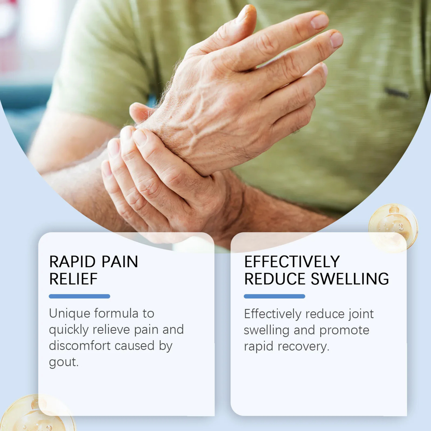 Premium 20g Gout Relief Ointment - Targeted Natural Pain Management Formula