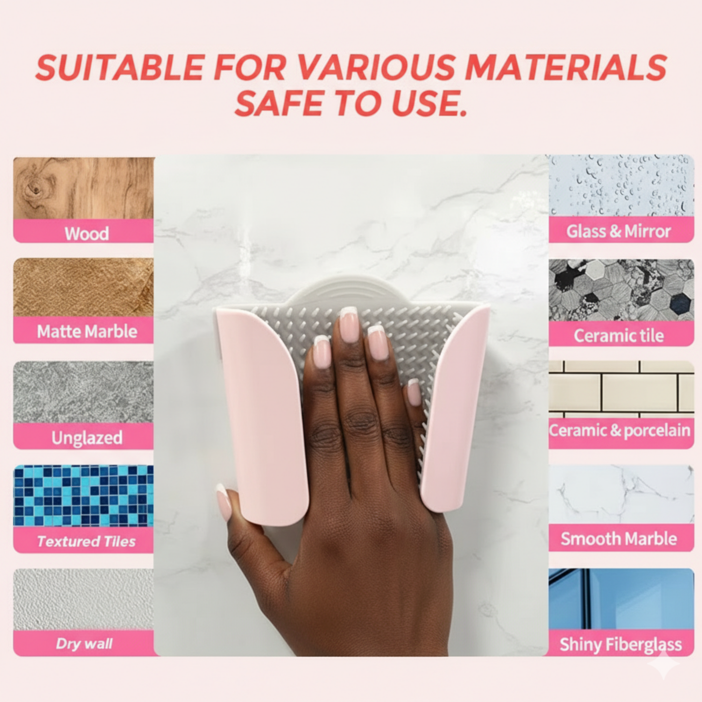 Easy Install Hair Catcher - Durable Drain Plug & Cover for Bathrooms, Kitchen