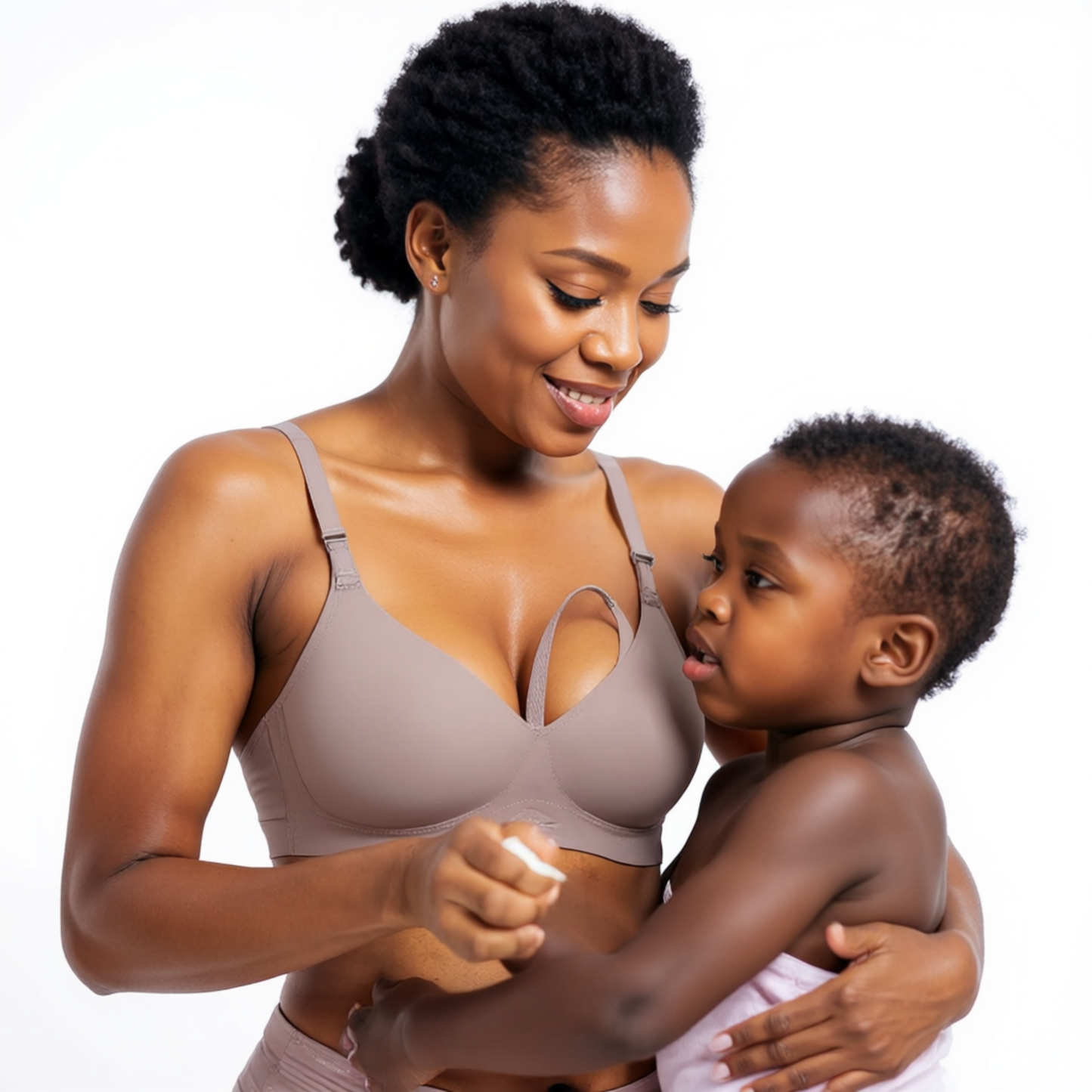 Seamless Hands-Free Breast Pumping Bra - Wireless Nursing Support for Mothers