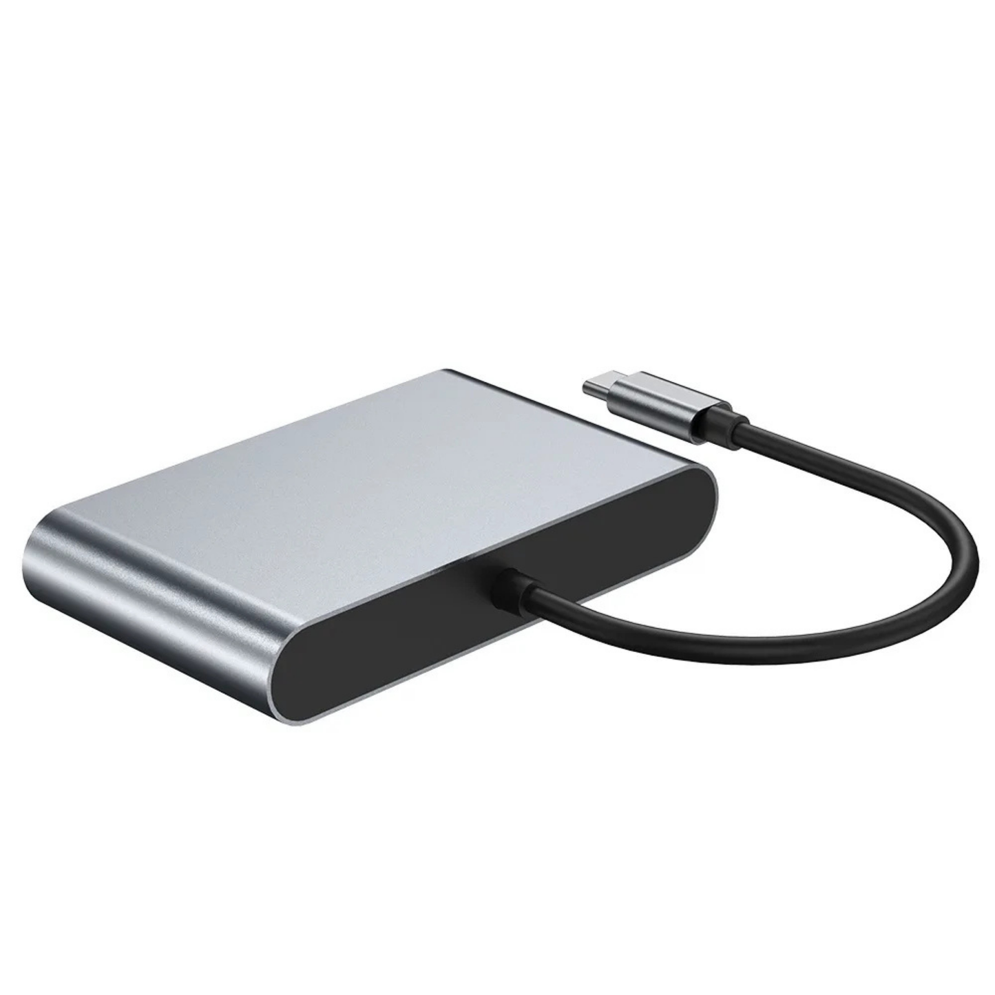 Professional 4-in-1 USB-C Hub: USB 3.0, Gigabit Ethernet, 4K HDMI, 100W PD