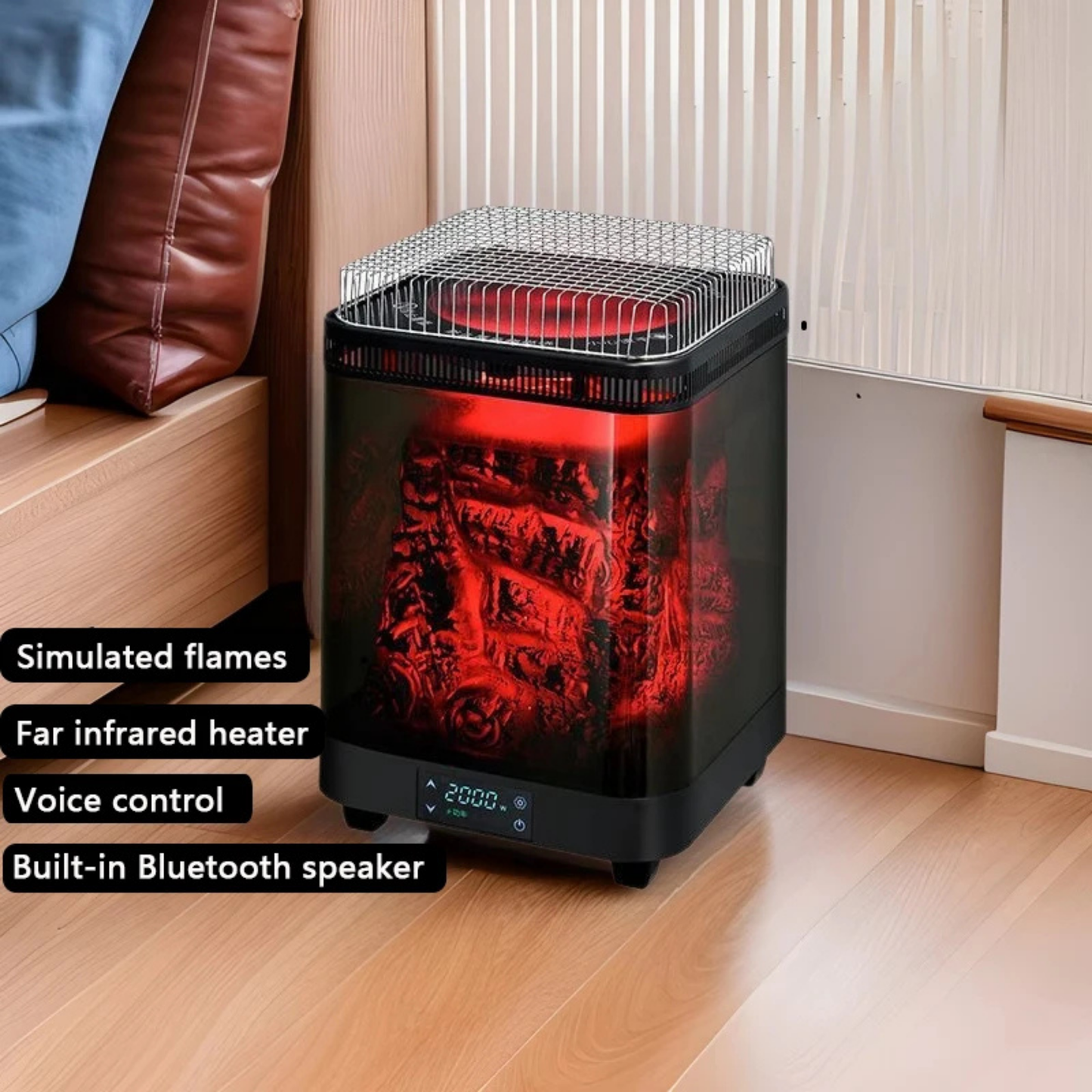 2000W Energy-Saving Infrared Heater - Efficient Home Heating Solution