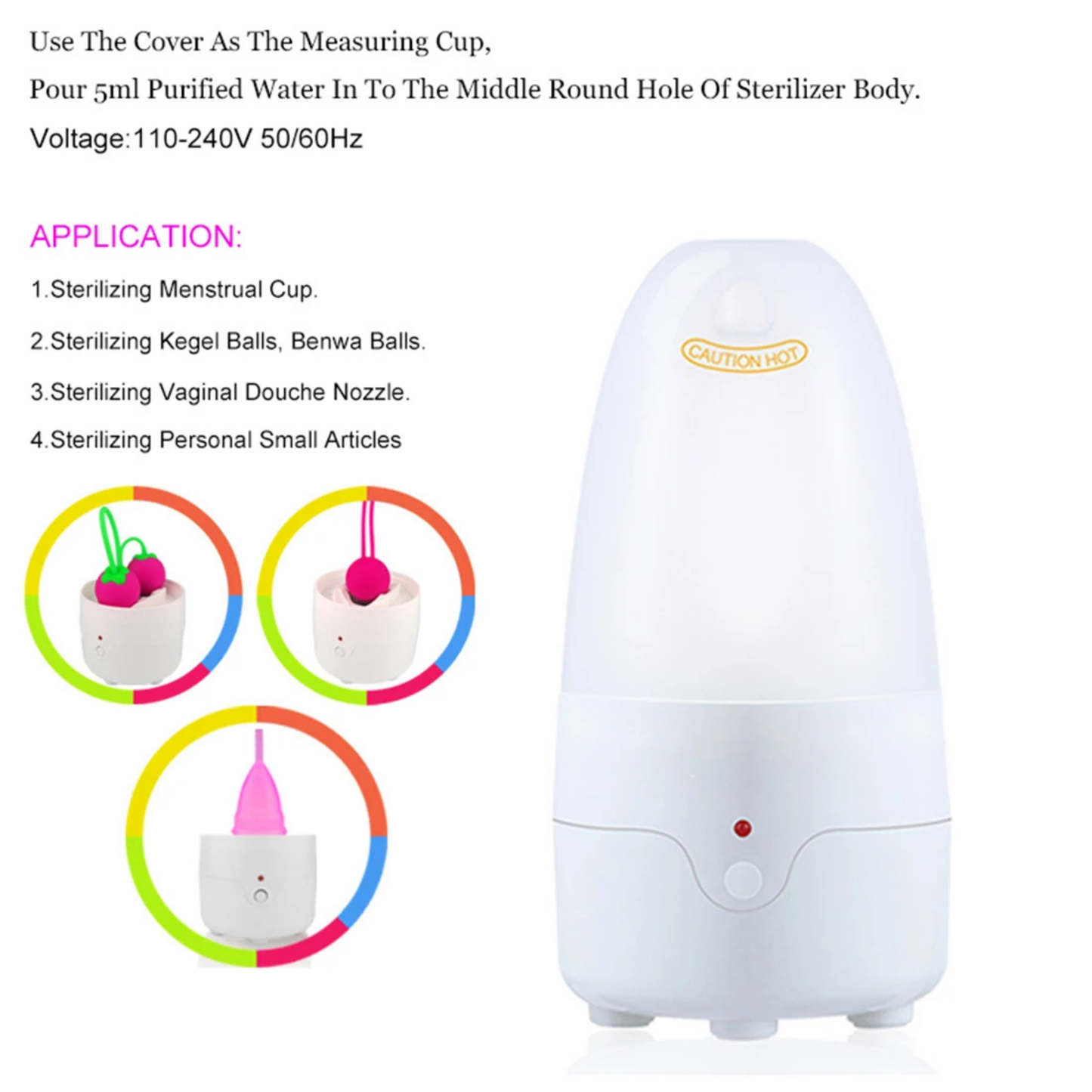 Portable Steam Sterilizer Machine - Medical-Grade Disinfection System